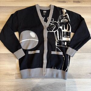 Her Universe Star Wars Darth Vader Portrait Cardigan Unisex Small